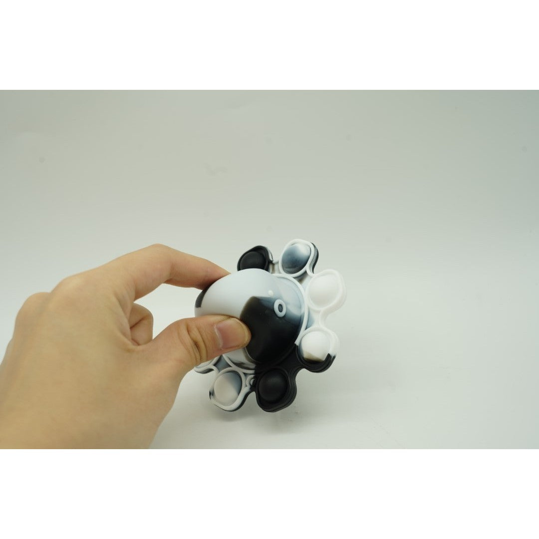 Jucarie antistres din silicon, Flippy®, Pop It Now and Flip It, Caracatita reversibila, Multicolor, V8-5