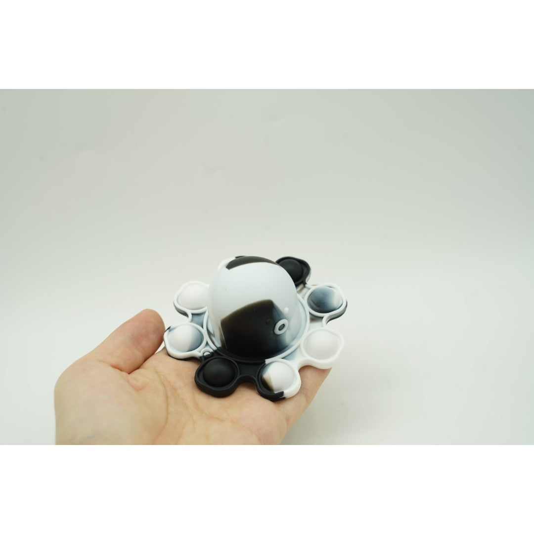 Jucarie antistres din silicon, Flippy®, Pop It Now and Flip It, Caracatita reversibila, Multicolor, V8-6