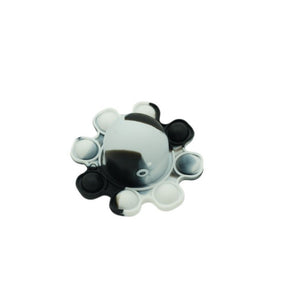 Jucarie antistres din silicon, Flippy®, Pop It Now and Flip It, Caracatita reversibila, Multicolor, V8-0
