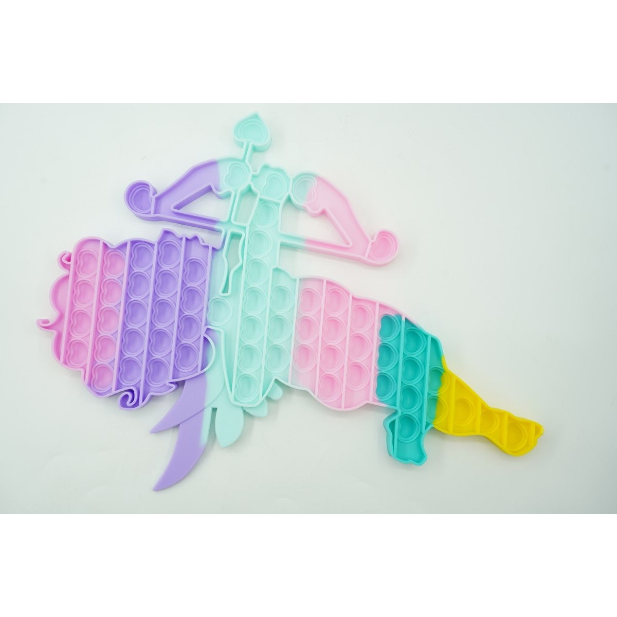 Jucarie antistres din silicon, Flippy, Pop It Now and Flip It, Cupidon, Multicolor, V1-2