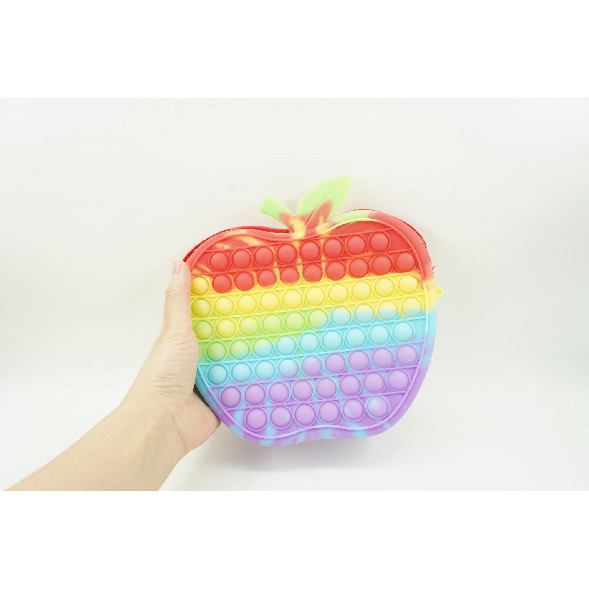 Jucarie antistres din silicon, Flippy, Pop It Now and Flip It, Geanta de umar, Mar, Multicolor-5