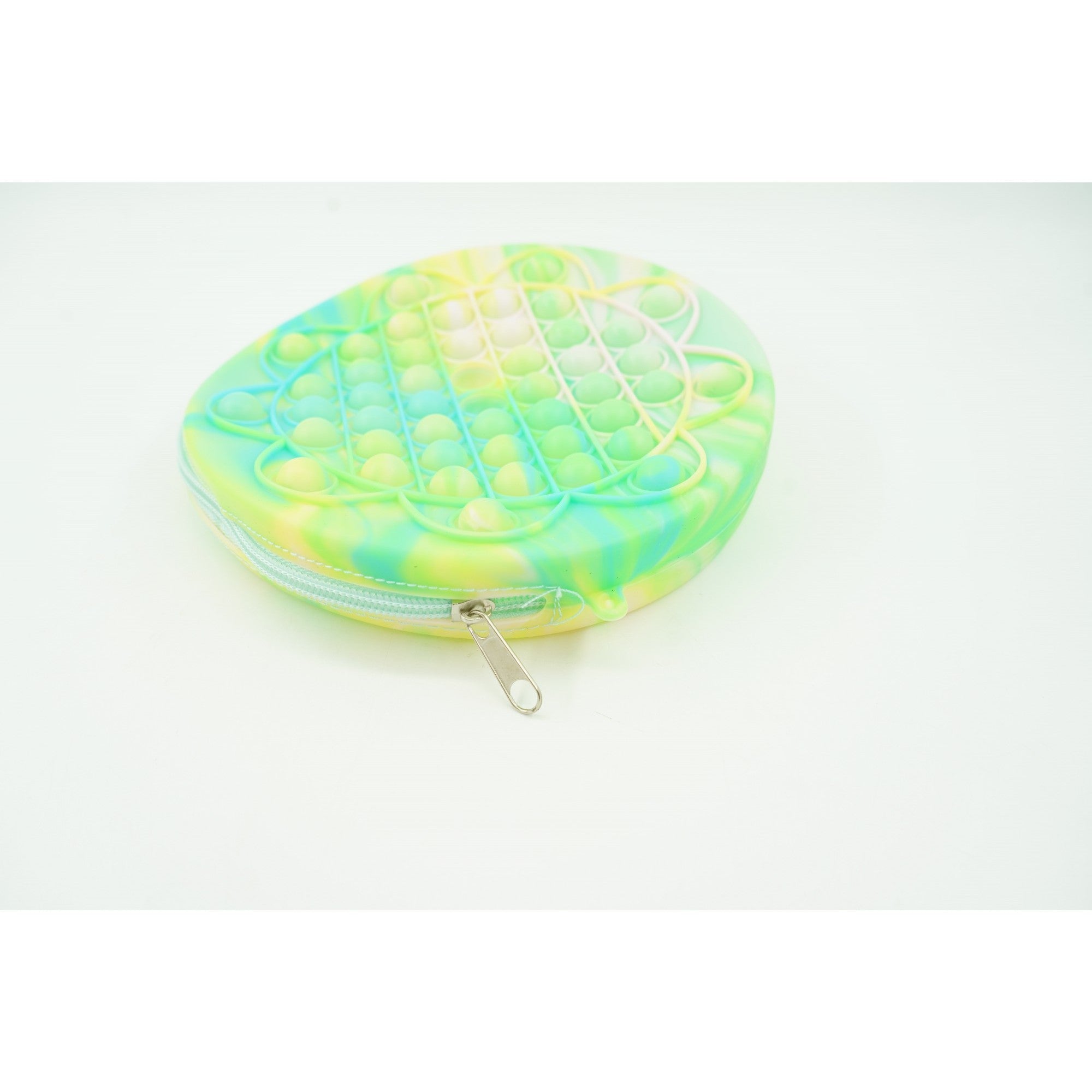 Jucarie antistres din silicon, Flippy, Pop It Now and Flip It, Geanta, Floarea Soarelui, Verde-2