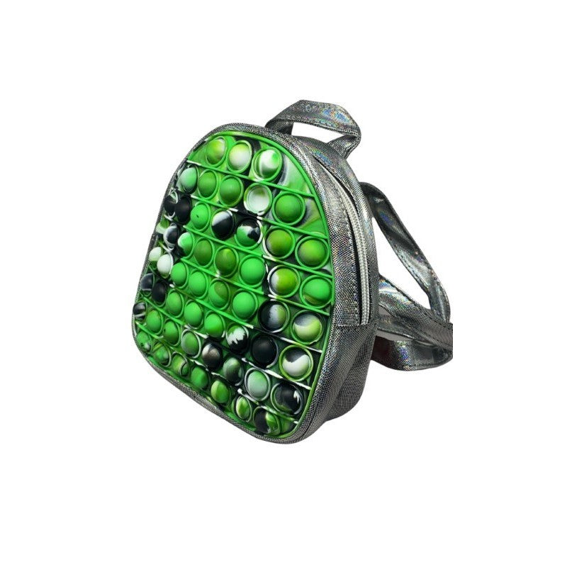 Jucarie antistres din silicon, Flippy, Pop It Now And Flip It, Ghiozdan, Model 2-0