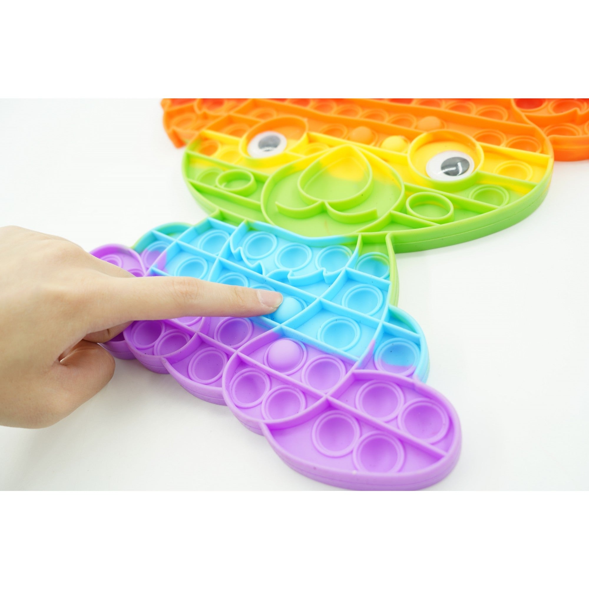 Jucarie antistres din silicon, Flippy, Pop It Now and Flip It, Koala, Multicolor-3