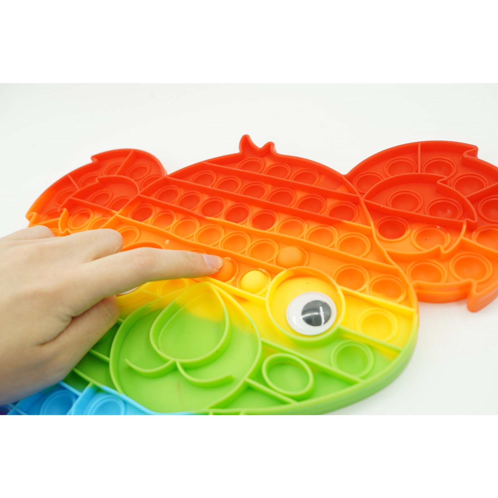 Jucarie antistres din silicon, Flippy, Pop It Now and Flip It, Koala, Multicolor-4