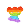 Jucarie antistres din silicon, Flippy, Pop It Now and Flip It, Koala, Multicolor-0