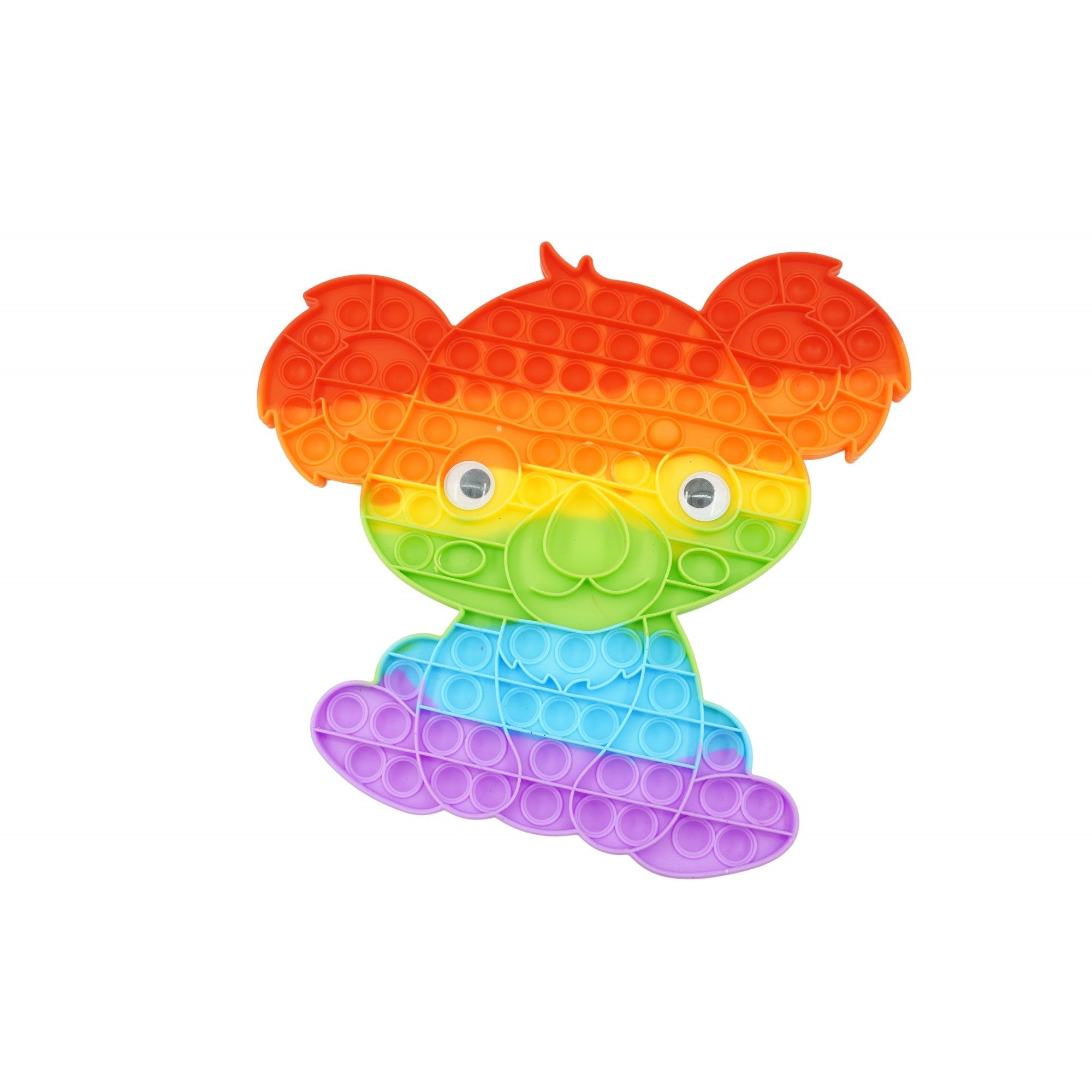 Jucarie antistres din silicon, Flippy, Pop It Now and Flip It, Koala, Multicolor-0