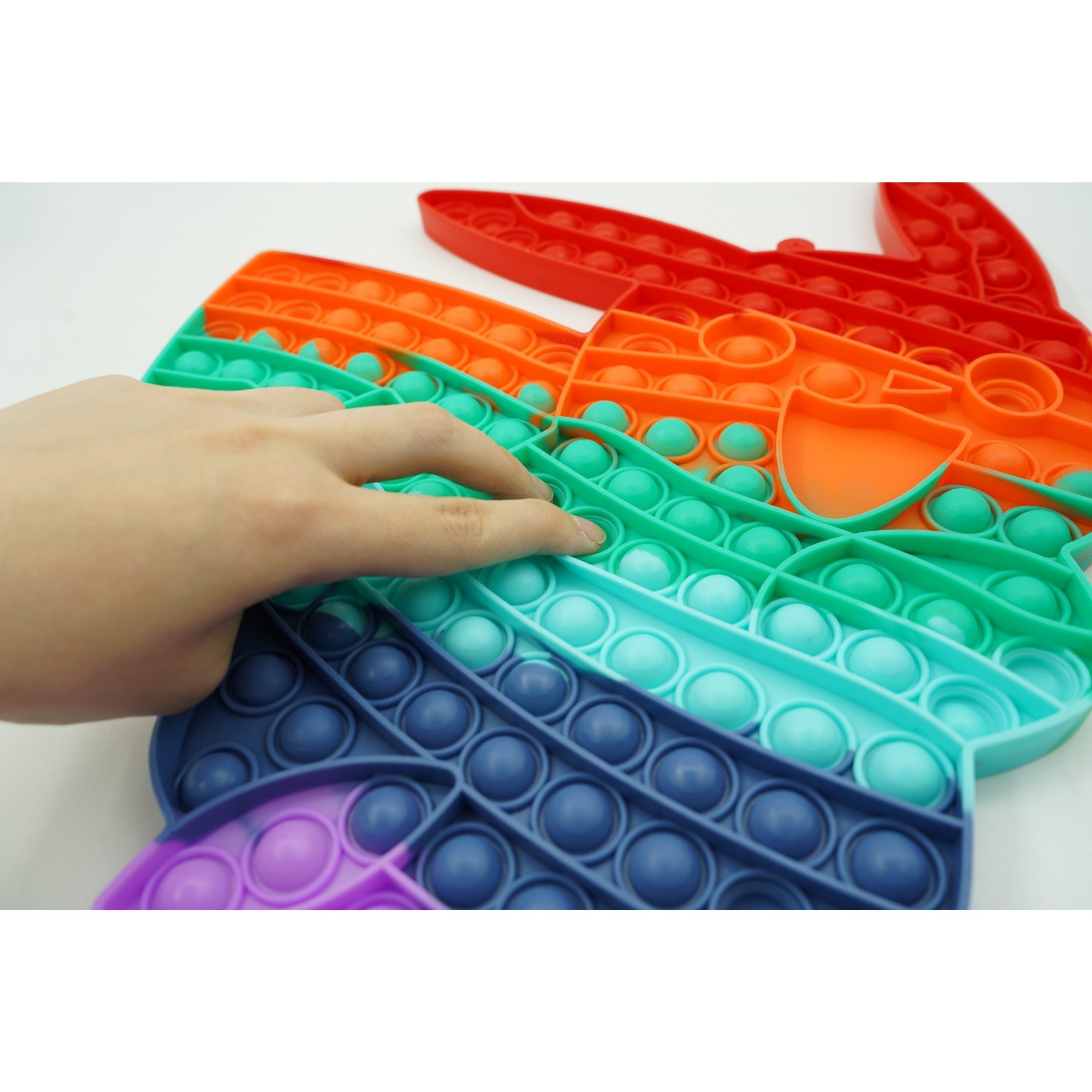 Jucarie antistres din silicon Flippy, Pop it Now and Flip It ,Pikachu ,Multicolor-9