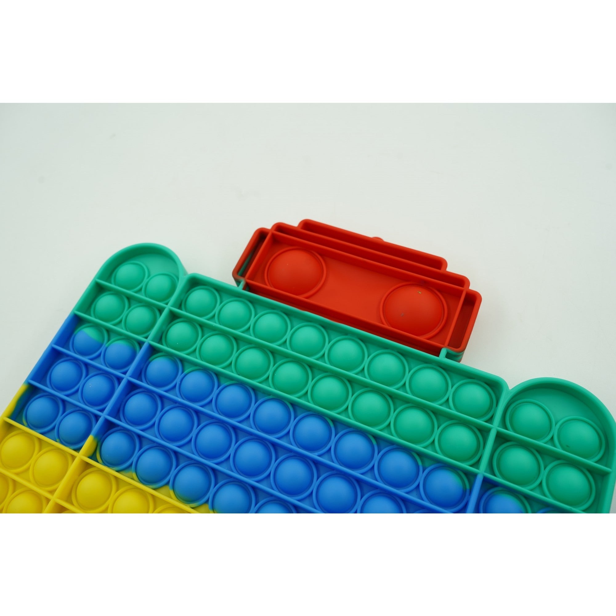 Jucarie antistres din silicon Flippy, Pop it Now and Flip It ,Robot ,Multicolor ,Model 3-2