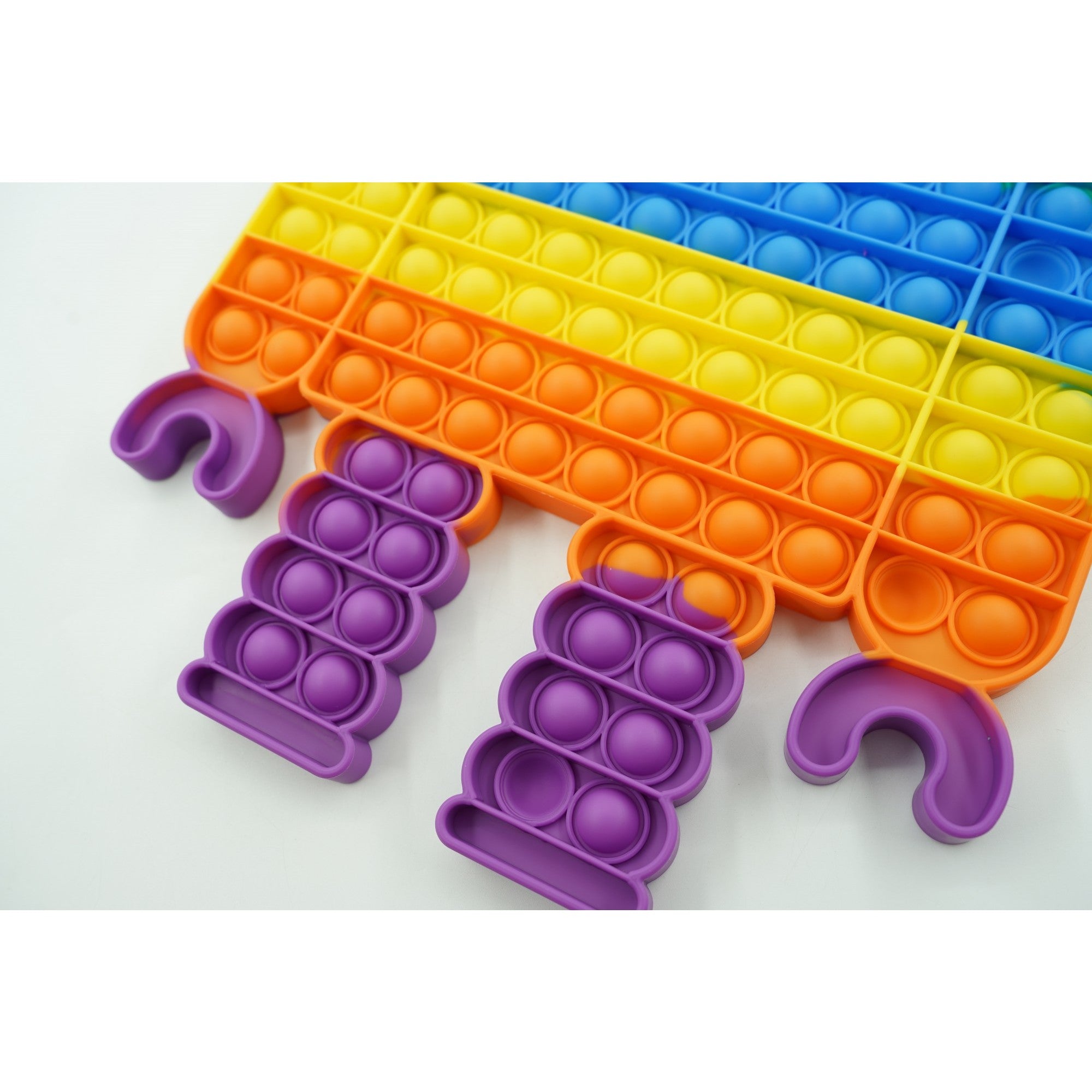 Jucarie antistres din silicon Flippy, Pop it Now and Flip It ,Robot ,Multicolor ,Model 3-3
