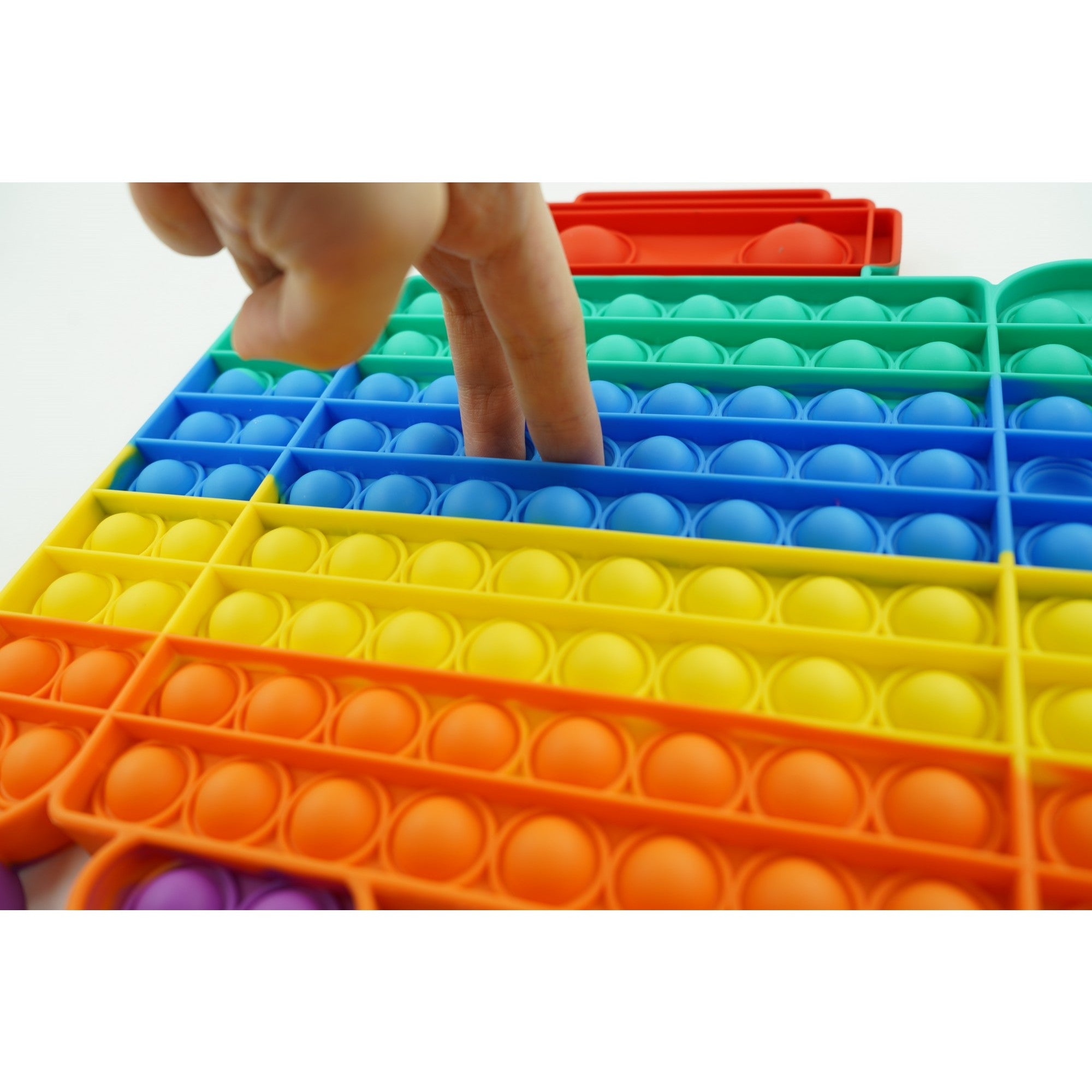 Jucarie antistres din silicon Flippy, Pop it Now and Flip It ,Robot ,Multicolor ,Model 3-4