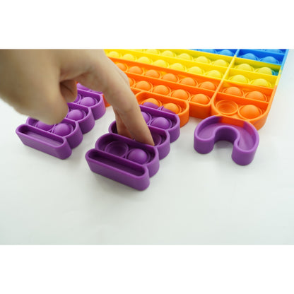 Jucarie antistres din silicon Flippy, Pop it Now and Flip It ,Robot ,Multicolor ,Model 3-5