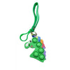Jucarie antistres din silicon, Flippy, Pop It Now and Flip It, Simple Dimple, Breloc, Unicorn, Verde-0