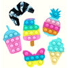 Jucarie antistres din silicon, Flippy, Pop It Now and Flip It, Stickere, Model mixt-0