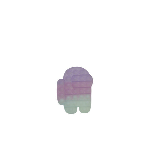 Jucarie antistres din silicon, Pop it Now and Flip It, Among us, Transparent-1