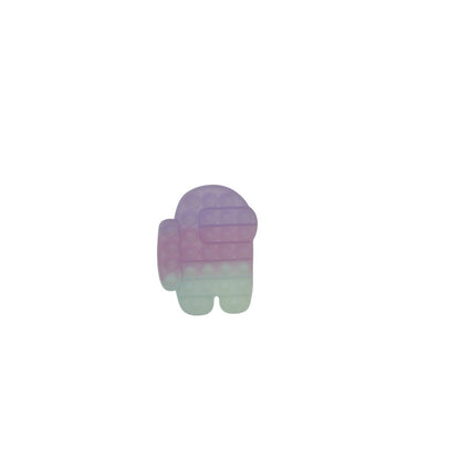 Jucarie antistres din silicon, Pop it Now and Flip It, Among us, Transparent-0