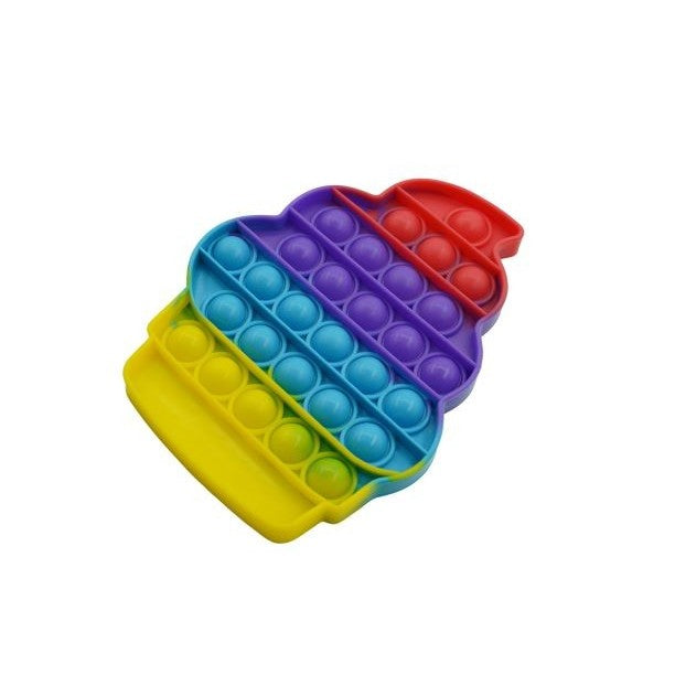 Jucarie antistres din silicon, Pop it Now and Flip It, Briosa, Multicolor-1