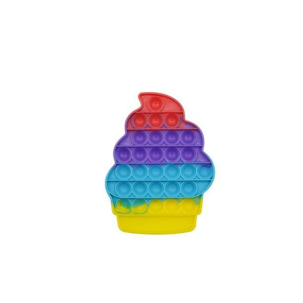 Jucarie antistres din silicon, Pop it Now and Flip It, Briosa, Multicolor-2