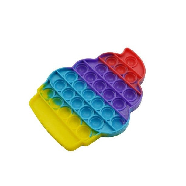 Jucarie antistres din silicon, Pop it Now and Flip It, Briosa, Multicolor-3