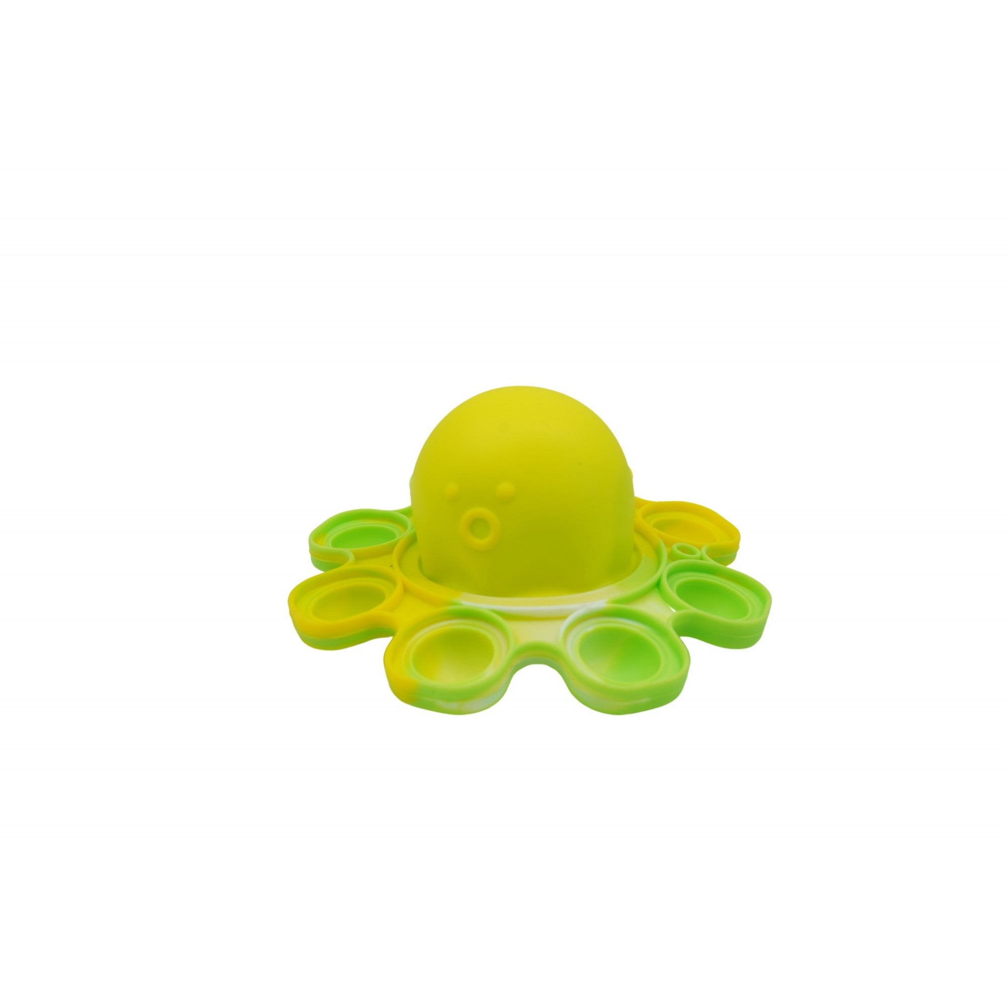 Jucarie antistres din silicon, Pop It Now and Flip It, Caracatita reversibila, 20x10 cm, Model 4, Multicolor-3