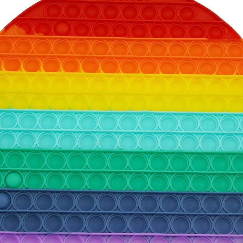 Jucarie antistres din silicon Pop it now, forma Rotund, multicolor, urias-2