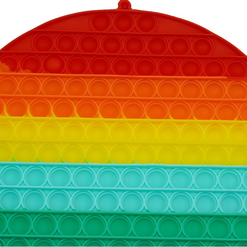 Jucarie antistres din silicon Pop it now, forma Rotund, multicolor, urias-6
