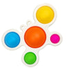Jucarie Antistres Flippy - Fidget Toy, Simple Dimple, Crab, Multicolor-0