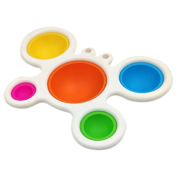 Jucarie Antistres Flippy - Fidget Toy, Simple Dimple, Crab, Multicolor-3