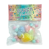 Jucarie Antistres Squishy, Flippy, cu Revenire Lenta, Model Labuta de Pisica Pufoasa, 6x6 cm, 70g, Ambalaj Transparent, Multicolor-0