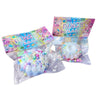 Jucarie Antistres Squishy, Flippy, cu Revenire Lenta, Model Prajitura, 8x8 cm, 90g, Ambalaj Transparent, Multicolor-0