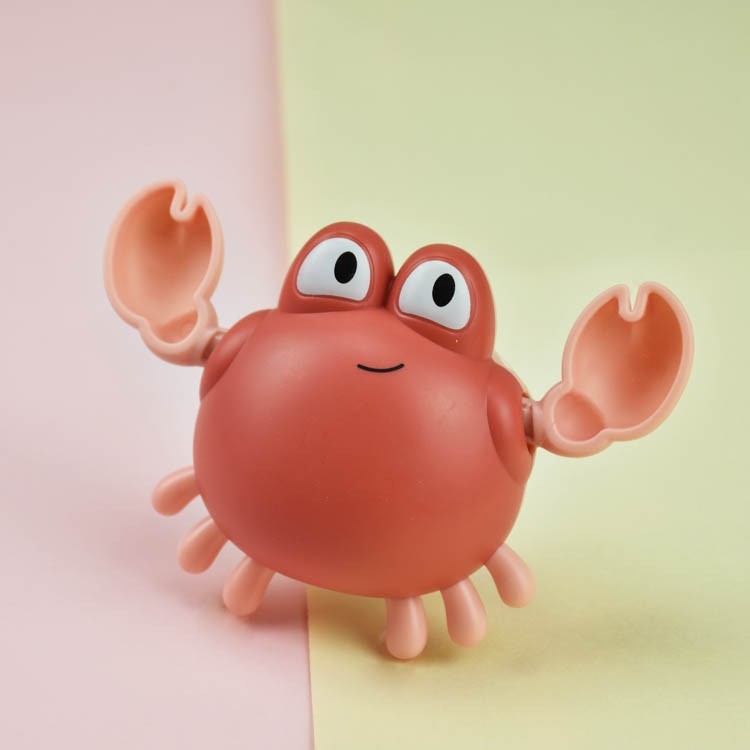 Jucarie de baie pentru copii, Flippy, crab rosu-1