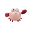 Jucarie de baie pentru copii, Flippy, crab roz-0