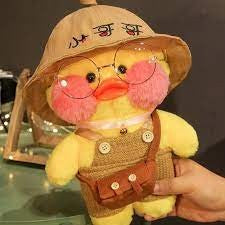 Jucarie de plus Ratusca Lalafanfan Flippy, Haine si Accesorii Random, Galben-3