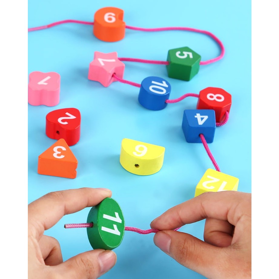 Jucarie Educativa Flippy, Tip Montessori, Model Ceas Pinguin, din Lemn, + 36 Luni, 12 Piese, 17.2 cm, Multicolor-5