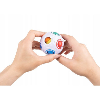 Jucarie interactiva antistres minge, multicolor, + 3 ani-4