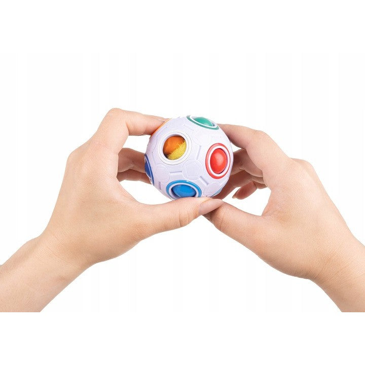 Jucarie interactiva antistres minge, multicolor, + 3 ani-4