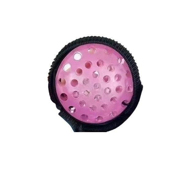 Jucarie Interactiva, Flippy, Minge Saltareata Crystal Ball, cu Banda Elastica, 6 cm, +7 Ani, din Plastic, Roz-0