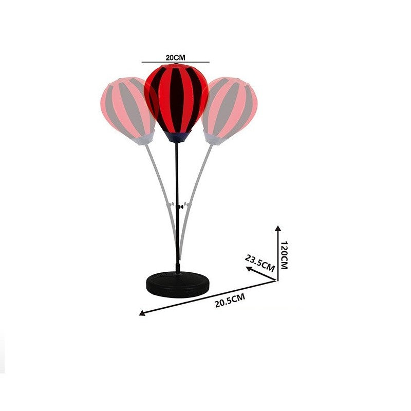 Jucarie Interactiva, Flippy, Model Sfera de Box cu Suport, Manusi Incluse, Inaltime Reglabila, +3 Ani, 120 x 20 x 23.5 cm, Rosu/ Negru-4