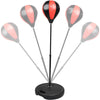 Jucarie Interactiva, Flippy, Model Sfera de Box cu Suport, Manusi Incluse, Inaltime Reglabila, +3 Ani, 120 x 20 x 23.5 cm, Rosu/ Negru-0