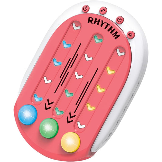 Jucarie Interactiva, Flippy, Tip Jocuri Ritmice, +3 Ani, din ABS, 8 Niveluri de Joc, 9.5 x 2.5 x 13.6 cm, Rosu-0