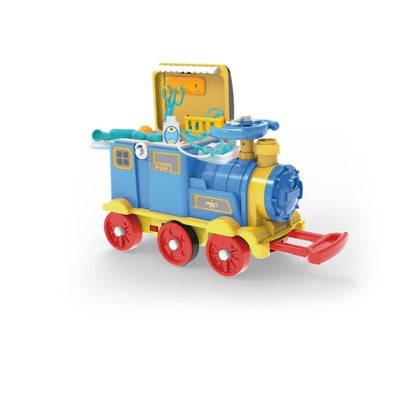 Jucarie locomotiva cu telecomanda si set prim ajutor-1