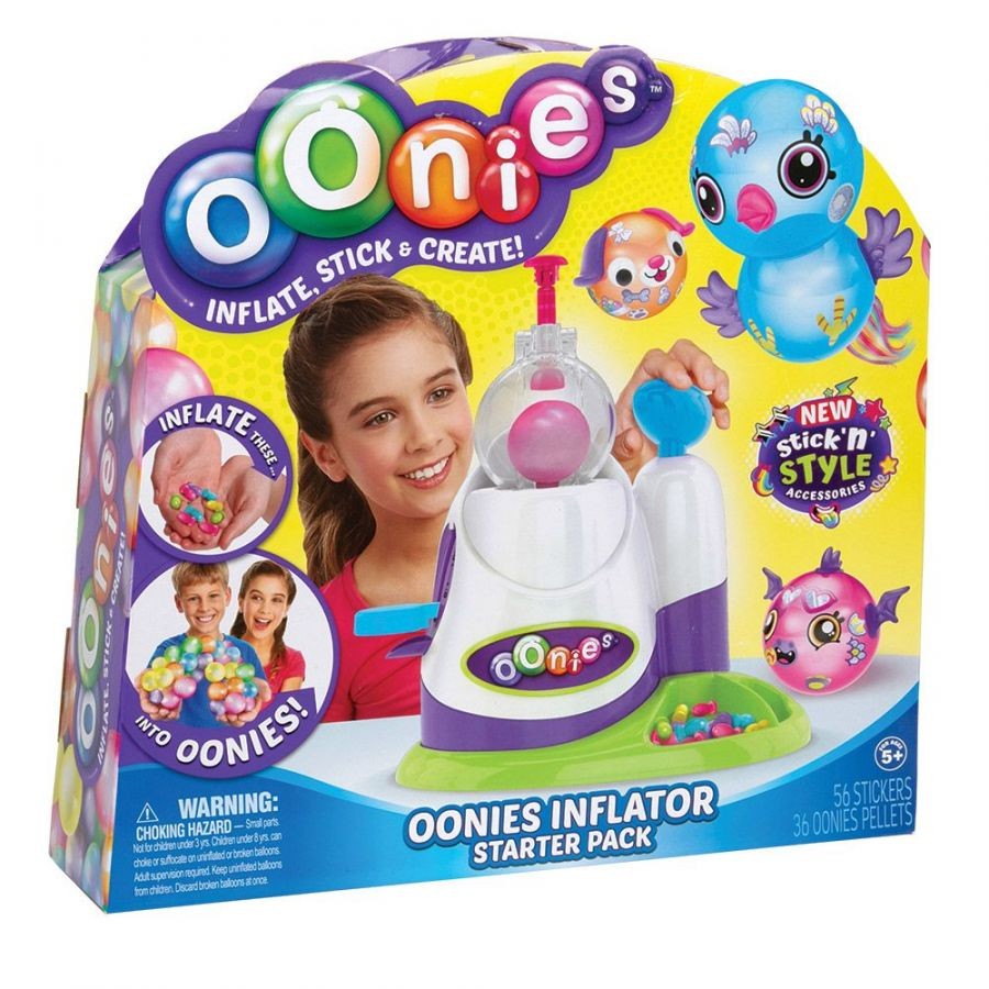 Jucarie magica Bobo Sticky Oonies pentru umflat baloane, 32 baloane si 42 de accesorii incluse, multicolor-0