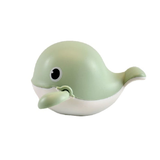 Jucarie pentru baie pentru copii, Flippy, balena verde-0