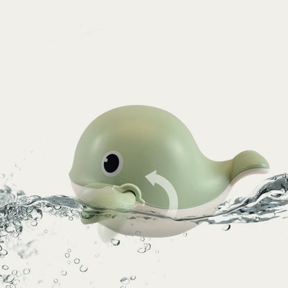 Jucarie pentru baie pentru copii, Flippy, balena verde, Resigilat-3