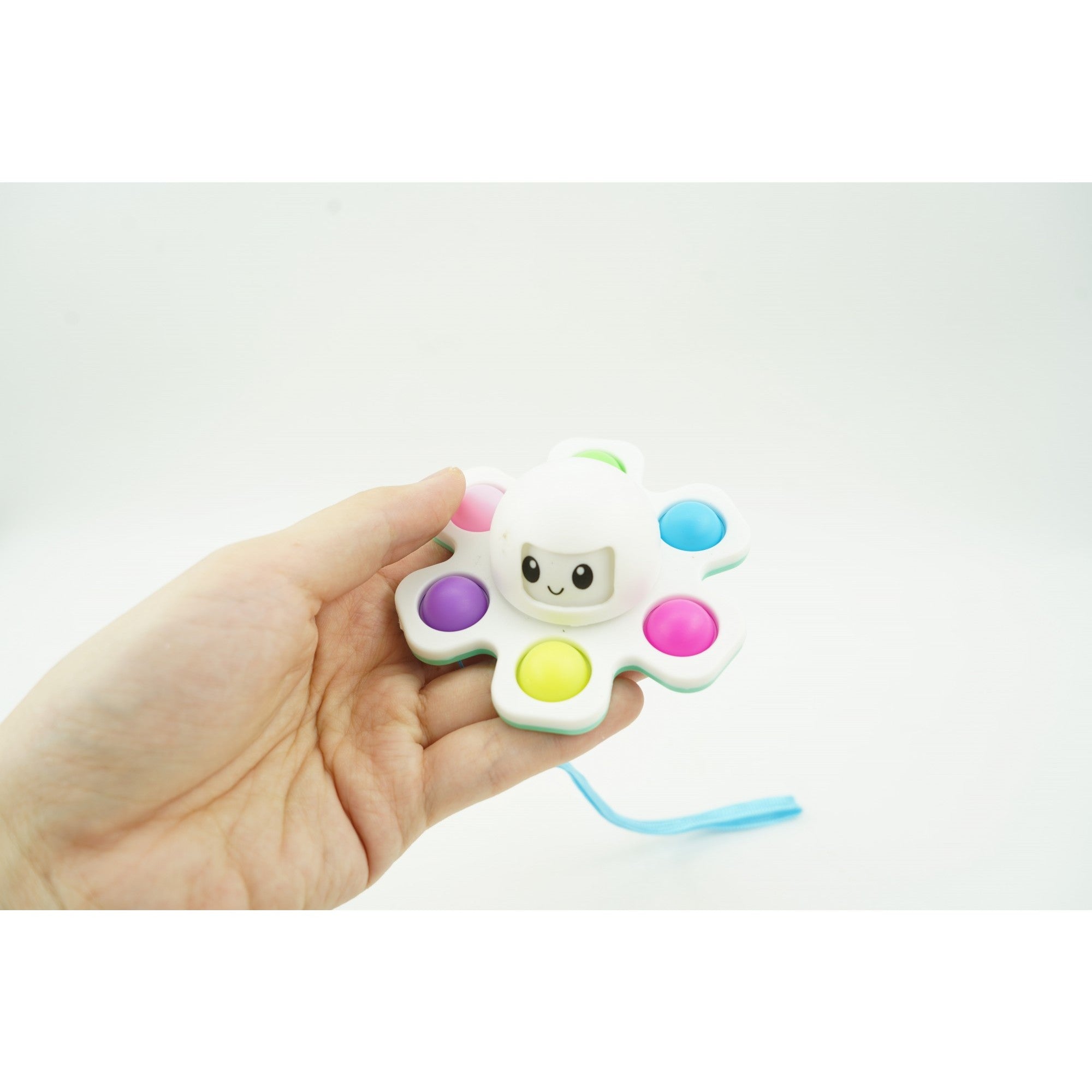 Jucarie Pop It, Flippy, Fidget Toy, antistres, senzoriala,Alb-1