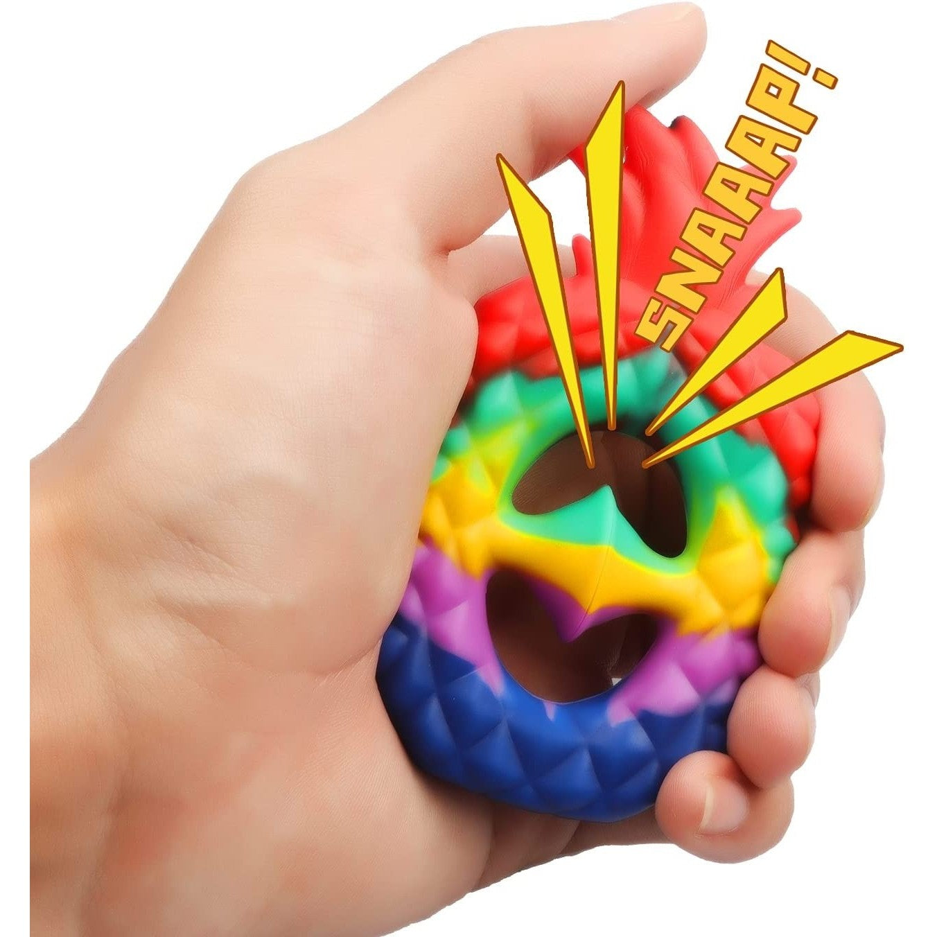 Jucarie Senzoriala Antistres cu Ventuza de Decompresie, Antrenare Antebrat, 3 ani, Model 2, Multicolor-2