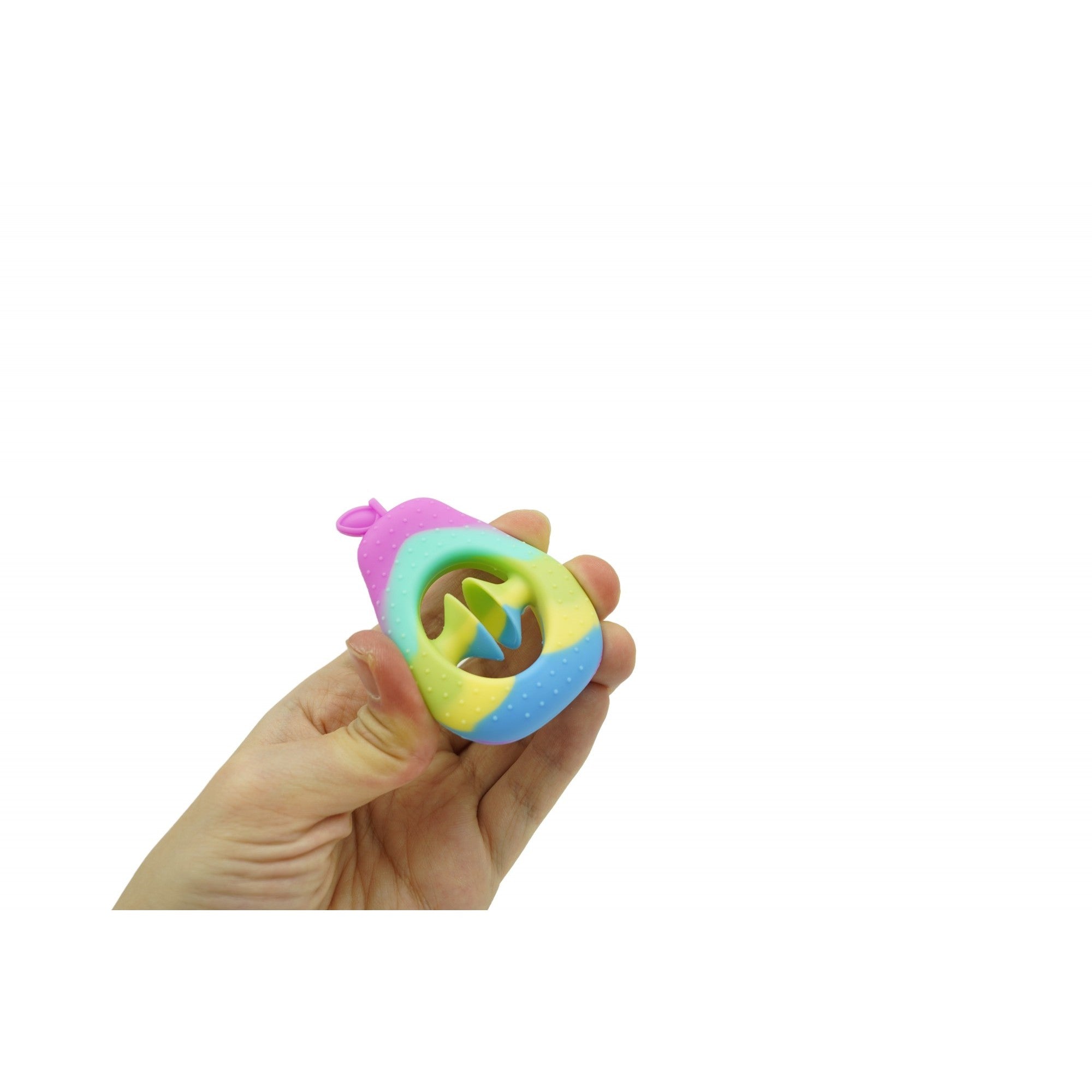 Jucarie senzoriala antistres cu ventuza de decompresie, Antrenare antebrat, Fidget Toy, Model Para, Macarons-2