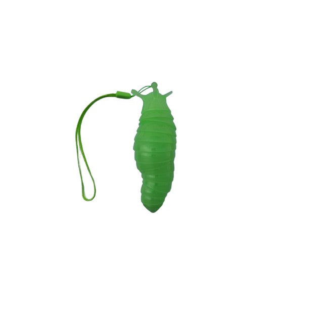 Jucarie Senzoriala Antistres, Flippy, Fidget Toys, Omida Curcubeu, 11 cm, +3 Ani, Verde-0