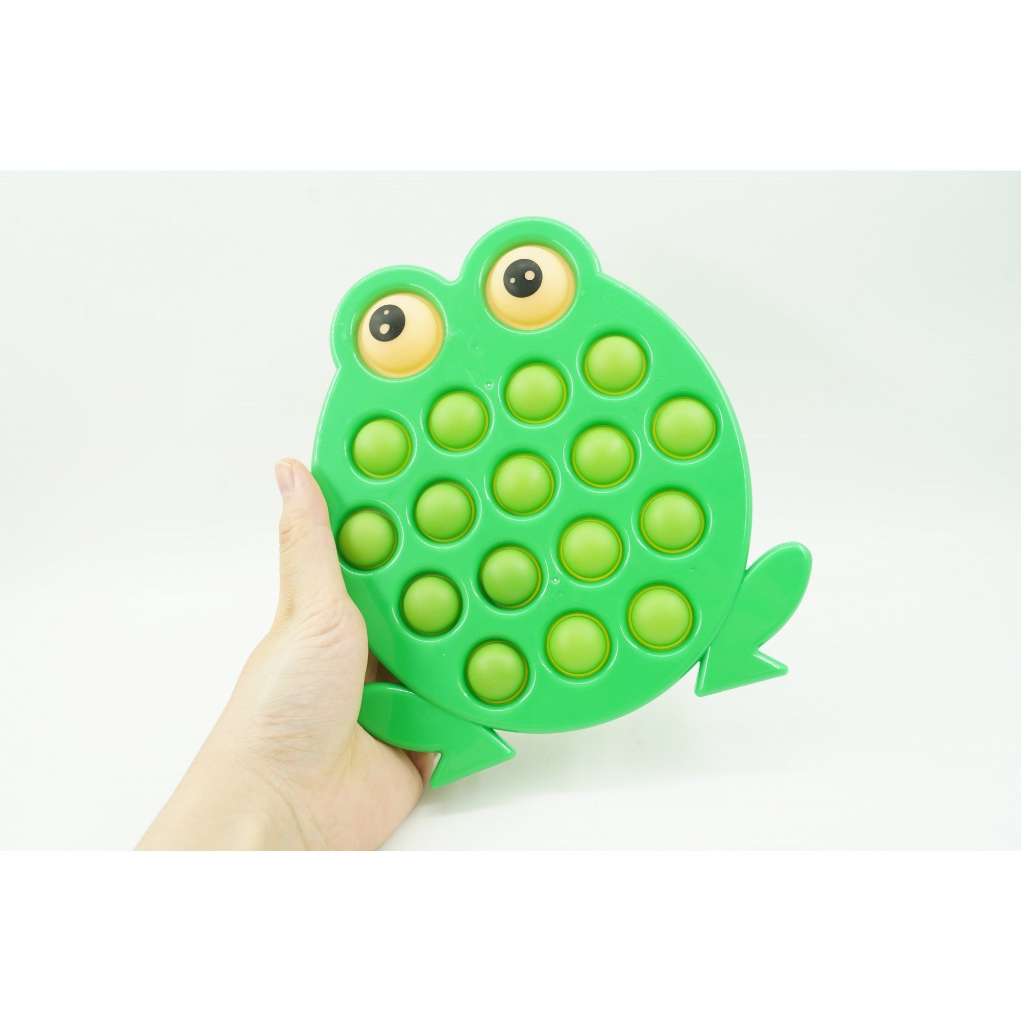 Jucarie senzoriala antistres, Simple Dimple, Broasca, Verde-4