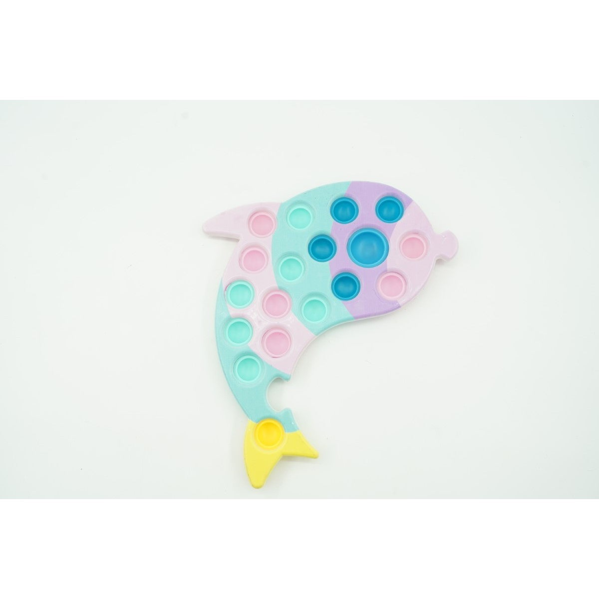 Jucarie senzoriala antistres, Simple Dimple, Delfin, Macarons,Flippy-1